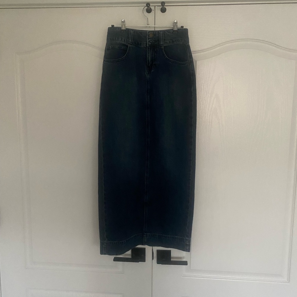 BDG Blue Denim maxi Skirt